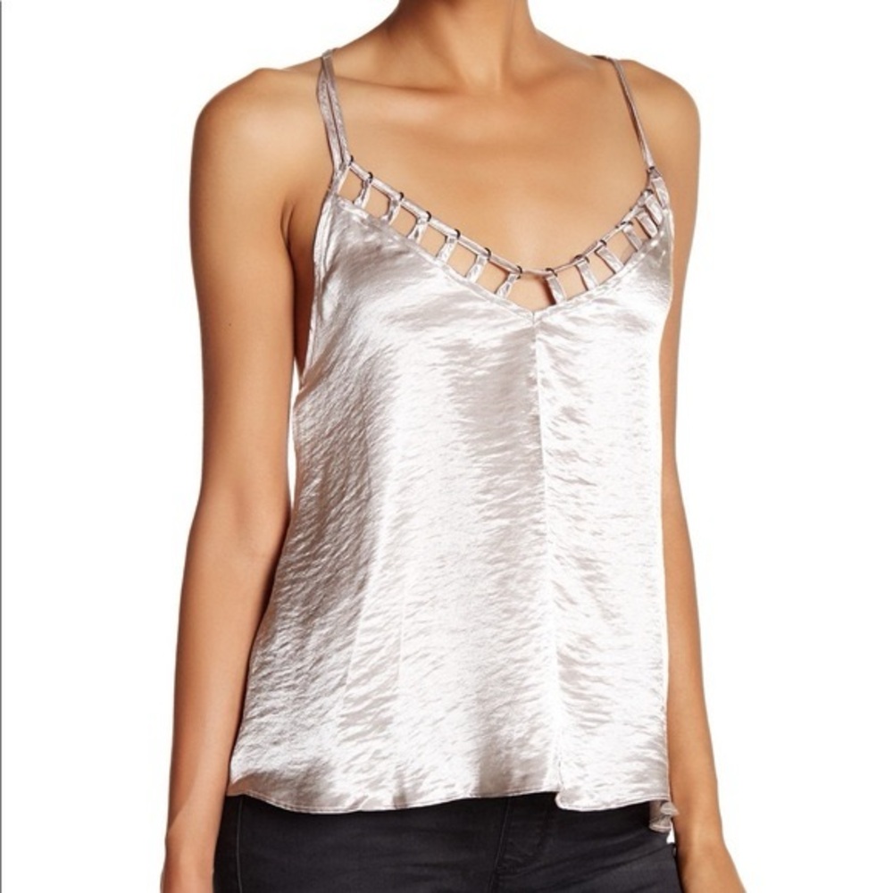 Free People Silver Haze Tank